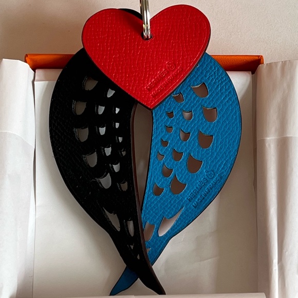 Hermes Lovebirds Key Ring - Picture 4 of 7